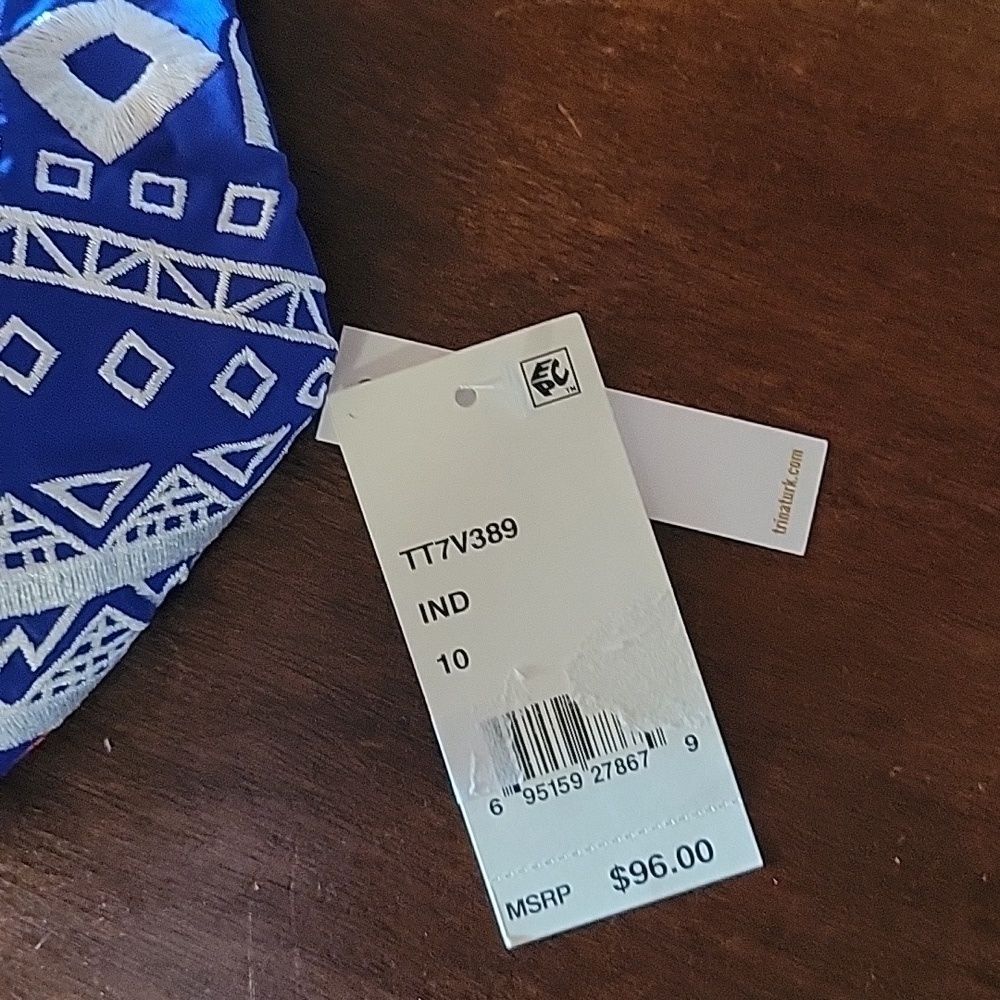NWT Trina Turk Jakarta Bralette Bikini Top 10 - Picture 4 of 6